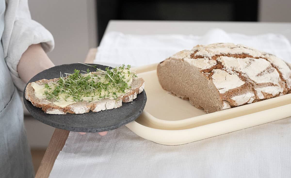 Bread&Cake XL - Die patentierte Backplatte aus CeraFlam Keramik - BCXL