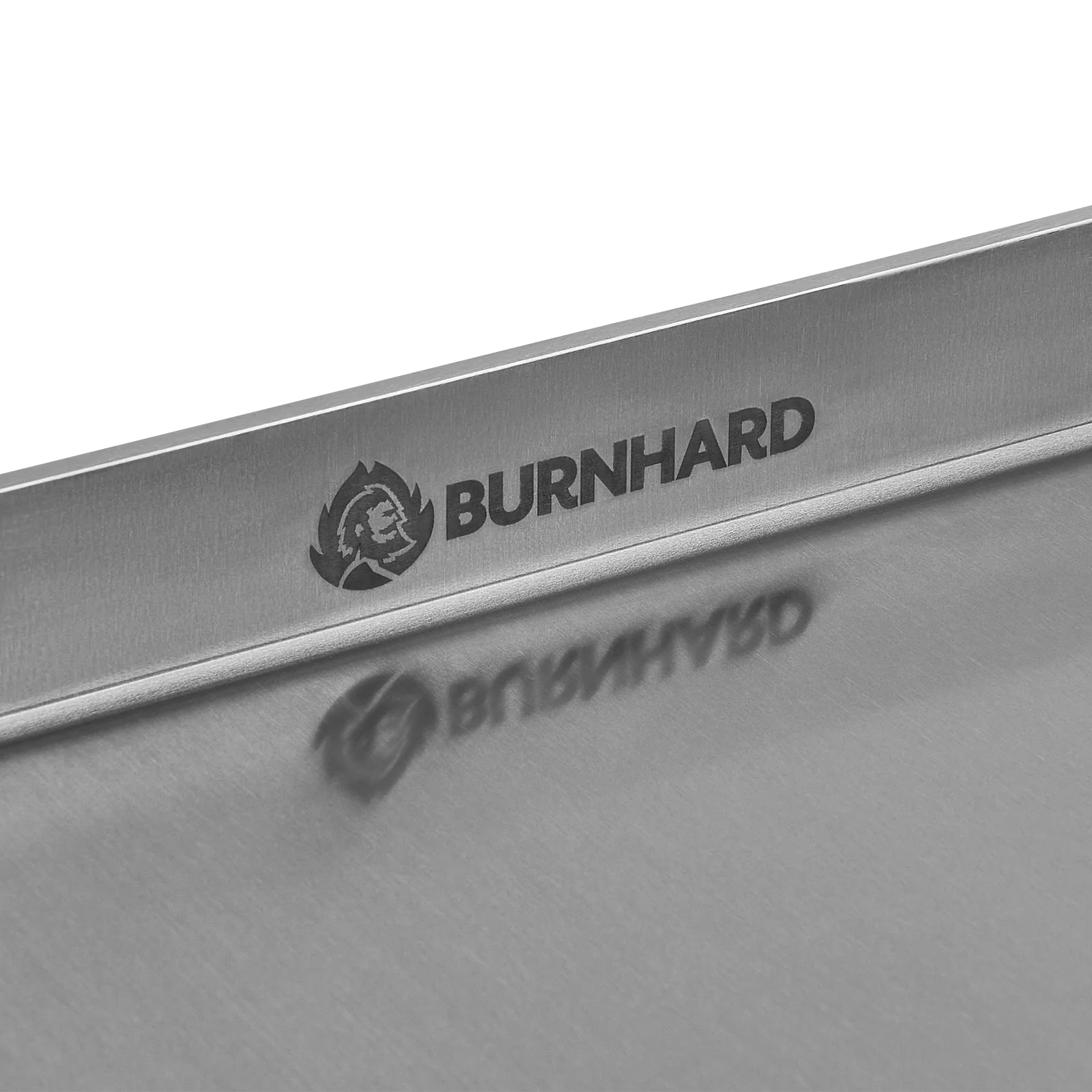 BURNHARD Plancha Grillplatte für den FRED - 41,5 × 40 × 3,5 cm von BURNHARD