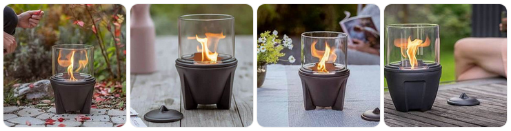 DENK Keramik Schmelzfeuer Outdoor CeraLava mit Lichtglas-Aufsatz: Nachhaltiges Ambiente für Ihren Außenbereich DENK Keramik Schmelzfeuer Outdoor CeraLava mit Lichtglas-Aufsatz: Nachhaltiges Ambiente für Ihren Außenbereich