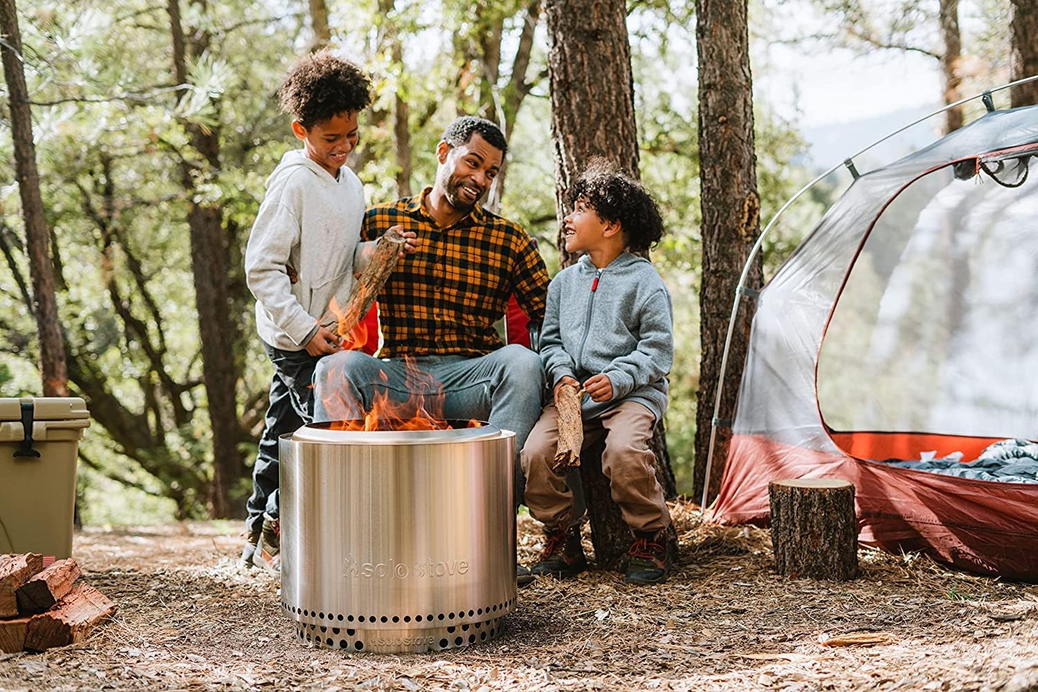 Solo Stove BONFIRE 2.0 + STAND STAINLESS STEEL / Edelstahl | Feuerschale - Feuerstelle - Feuertonne  von Solo Stove
