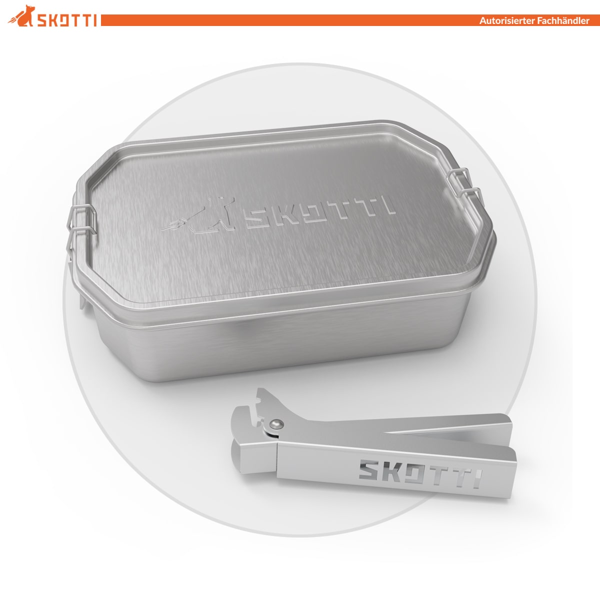 SKOTTI BOKS 1 Liter aus Edelstahl