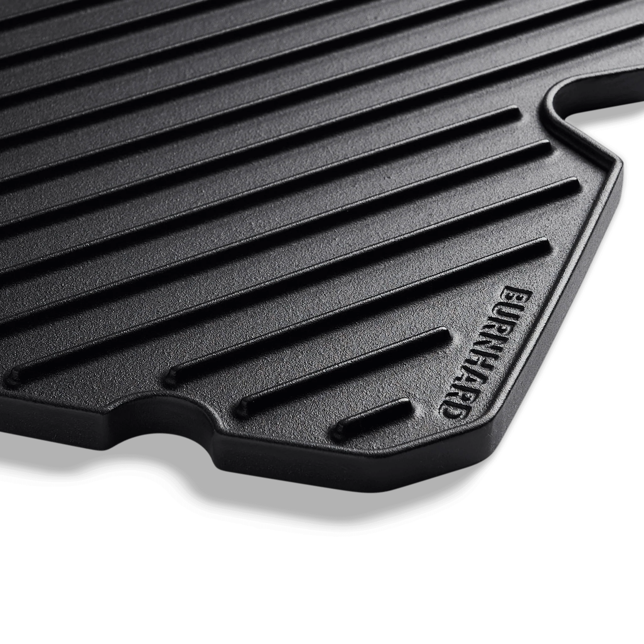 BURNHARD WAYNE 2-Brenner - Grillplatte Gusseisen beidseitig von BURNHARD