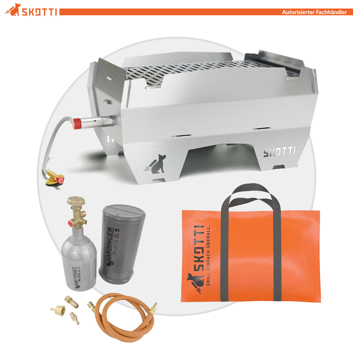 SKOTTI Grill 2.0 & Profill 0.5 - Die perfekte Outdoor-Lösung SKOTTI Grill 2.0 & Profill 0.5 - Die perfekte Outdoor-Lösung
