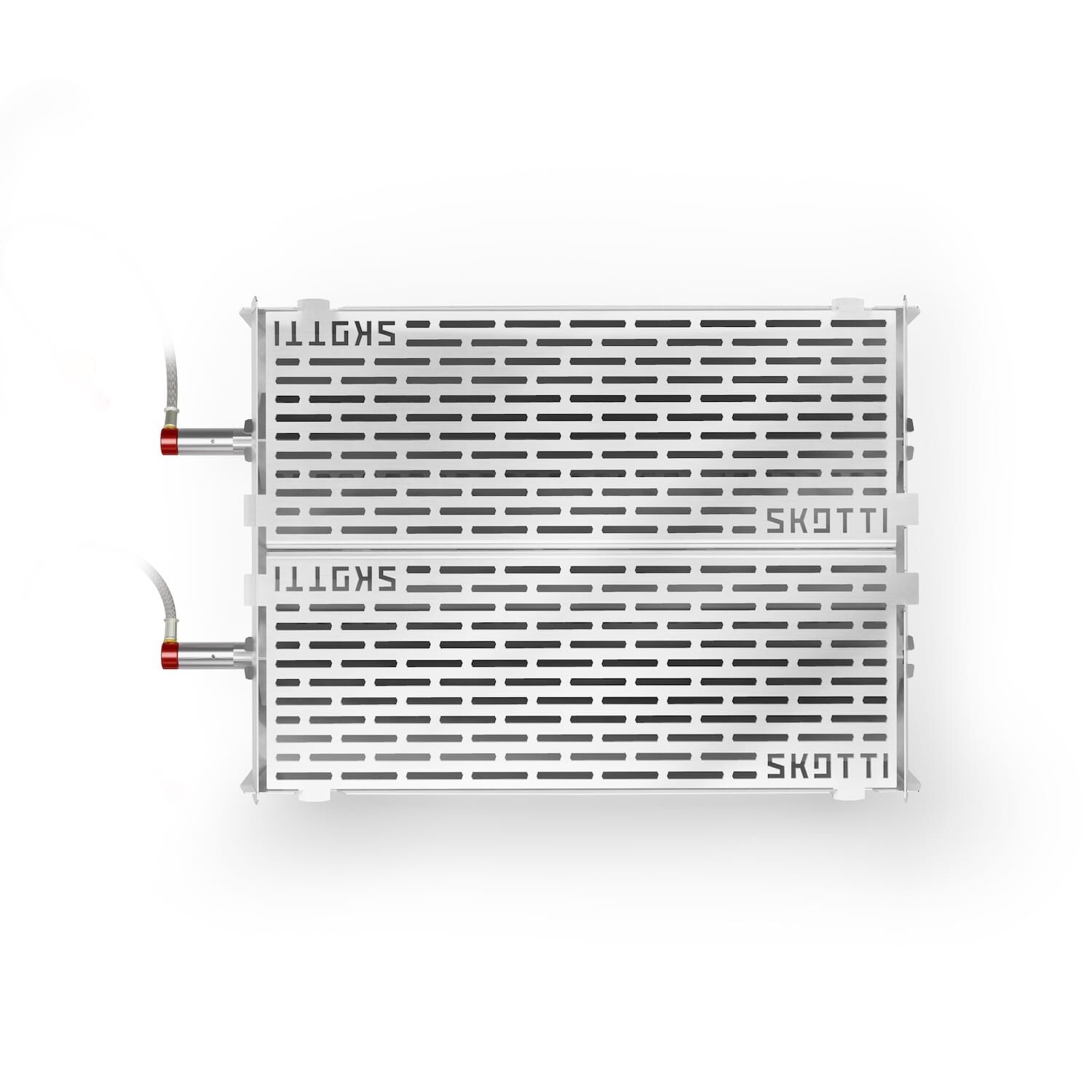 SKOTTI Grill MAX + CAP Deckel aus Edelstahl + 2x SKOTTI Gas von SKOTTI