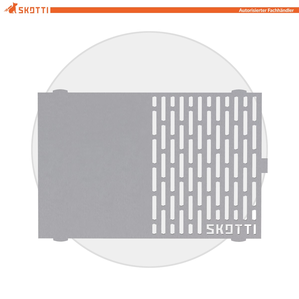 SKOTTI PLANCHA aus Edelstahl