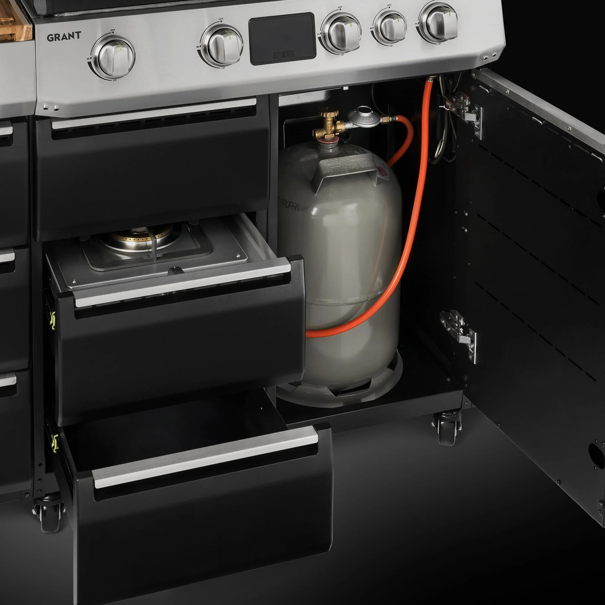 BURNHARD GRANT Base + Modular Gasgrill von BURNHARD