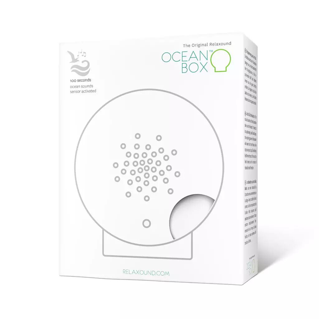 Relaxound - Oceanbox - Weiß - Bewegungsmelder - Das perfekte Relaxtool