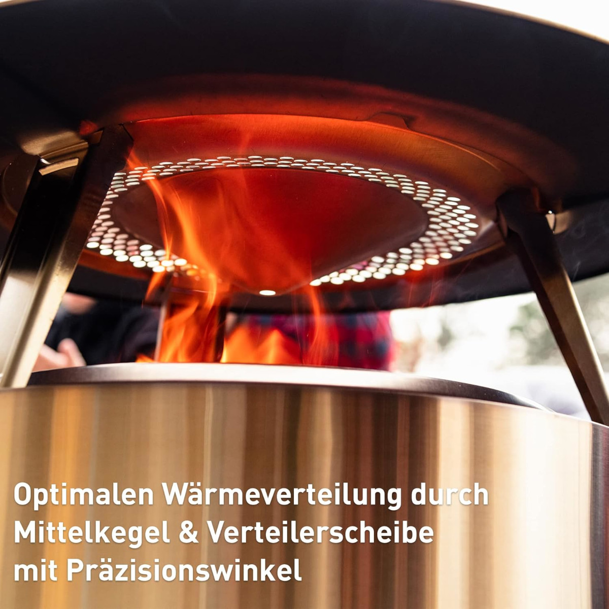 Solo Stove Bonfire Wärmeverteiler für Feuerschale von Solo Stove