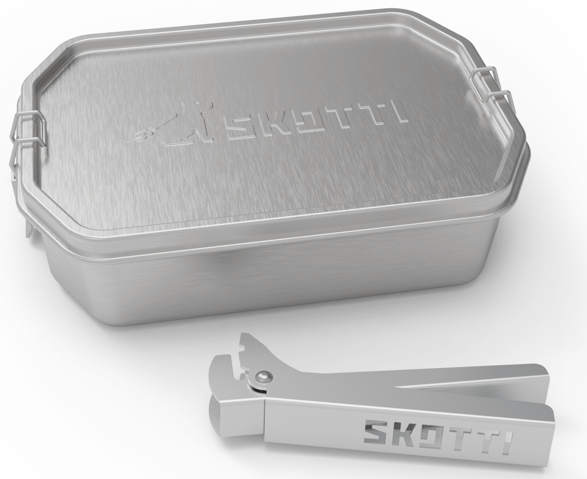 SKOTTI BOKS 1 Liter aus Edelstahl von SKOTTI