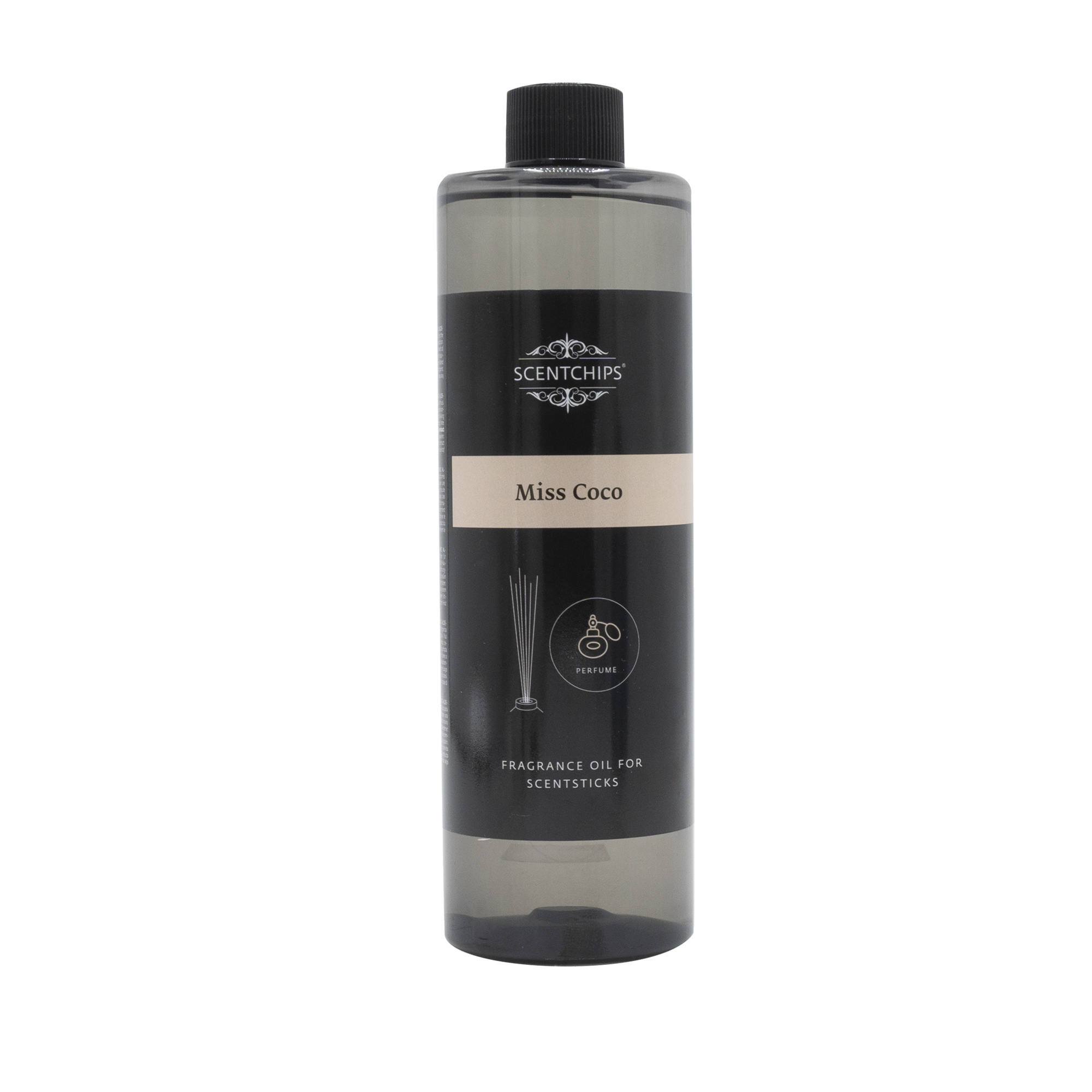 Scentchips® Geschenkset Duftstäbchen Miss Coco mit grüner Flasche von Scentchips®