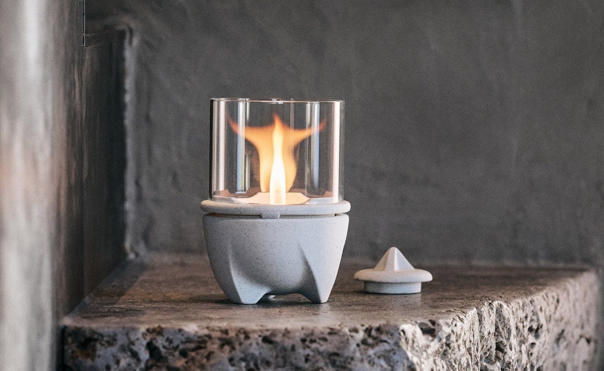 DENK Keramik Windglas-Aufsatz für Schmelzfeuer Indoor Albicium - SFAI-WLA von DENK Keramik