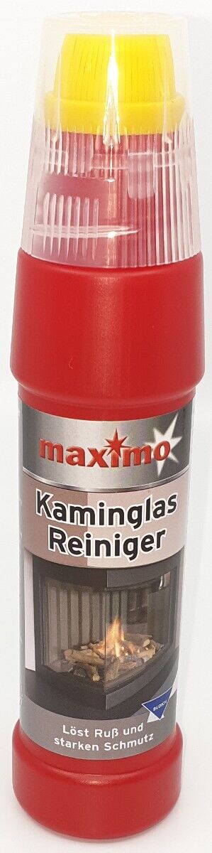1x Spezial maximo Gel Kaminglas Reiniger gegen Ruß und Schmutz inkl. integrierter Bürste 200ml von maximo 1x Spezial maximo Gel Kaminglas Reiniger gegen Ruß und Schmutz inkl. integrierter Bürste 200ml von maximo