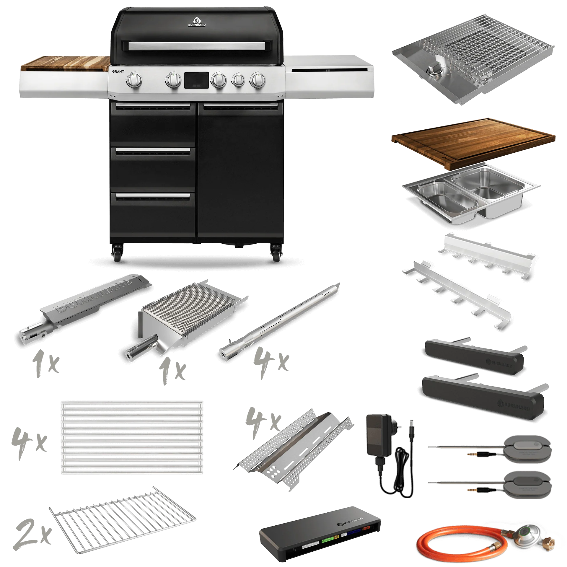 BURNHARD GRANT Upgrade + Modular Gasgrill von BURNHARD