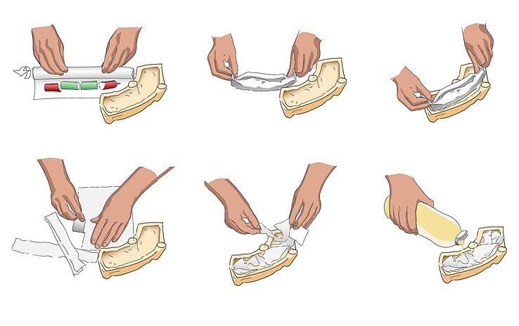 Feueranzünder und Stapelhilfe für alle holzbetriebenen Feuerstellen aus CeraFlam® Keramik - DFA von DENK Keramik