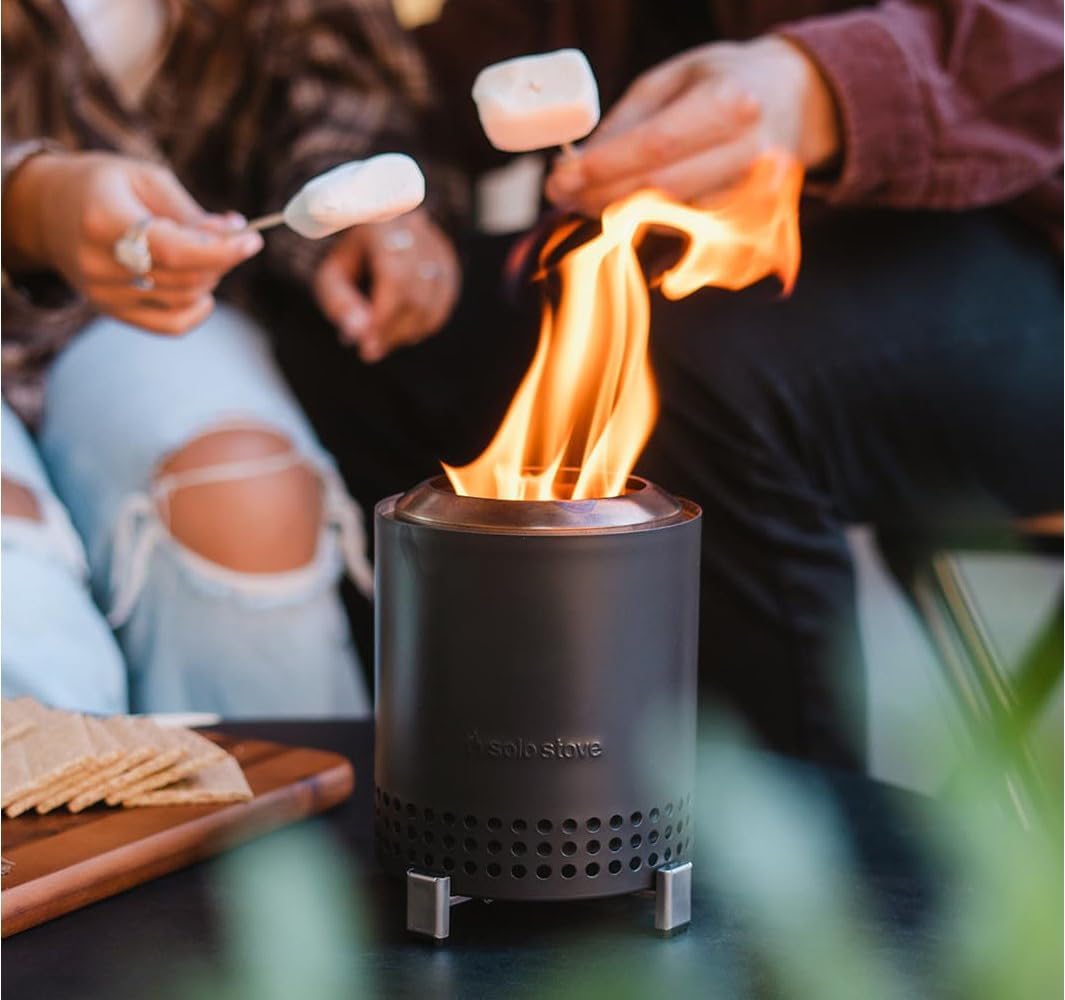 Solo Stove Mesa Tischfeuer Ø 13cm | Tischkamin Outdoor Ash / Anthrazit von Solo Stove