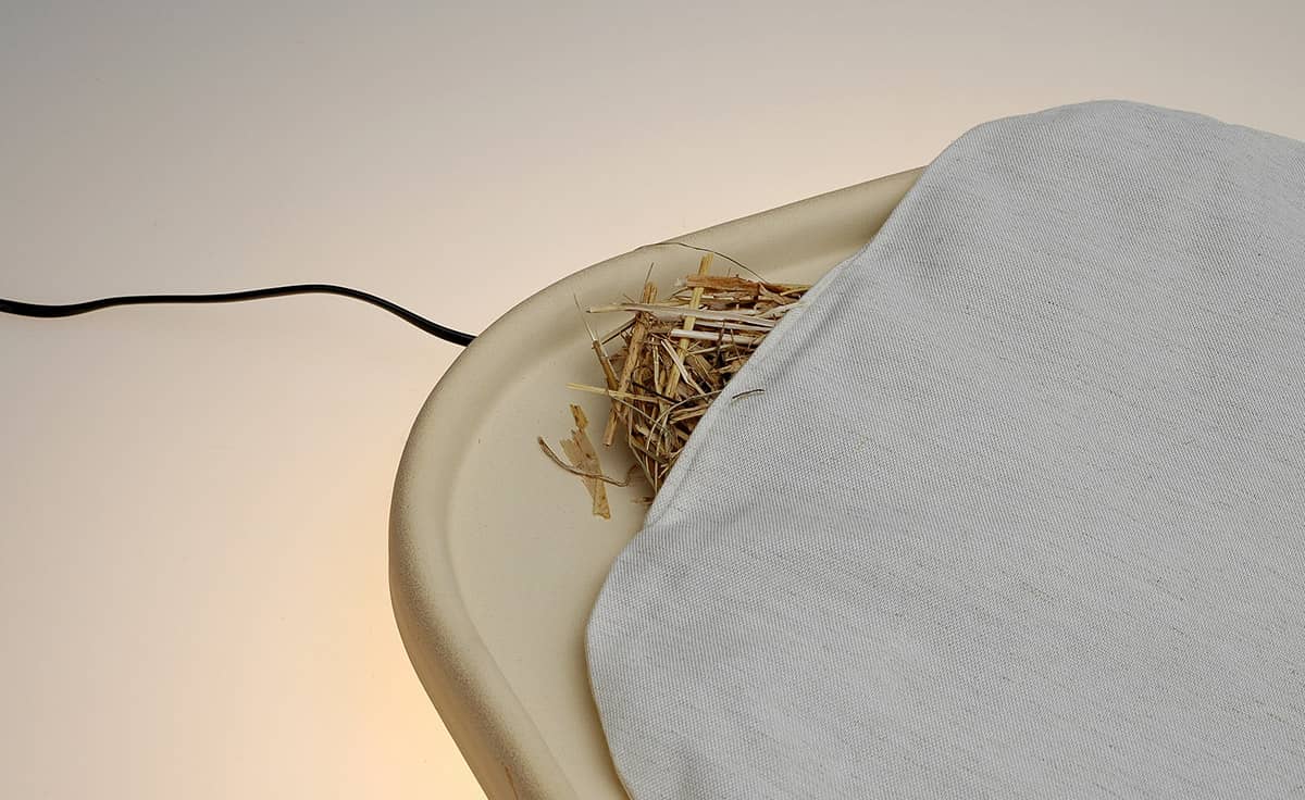 DENK Minkas-Kachelofen - das elektrisch beheizte Katzenbett | MK-CN