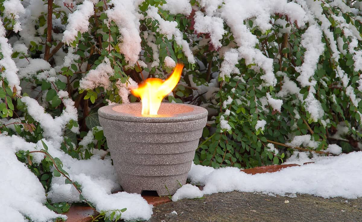 DENK Keramik Anti-Insekt-Set Schmelzfeuer Outdoor (SFG) & Deckel Granicium (SFG-DE) von DENK Keramik