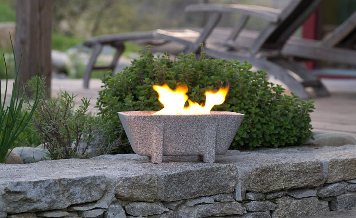 DENK Keramik Schmelzfeuer Outdoor XL Granicium mit Wachs gefüllt | SXLG von DENK Keramik DENK Keramik Schmelzfeuer Outdoor XL Granicium mit Wachs gefüllt | SXLG von DENK Keramik
