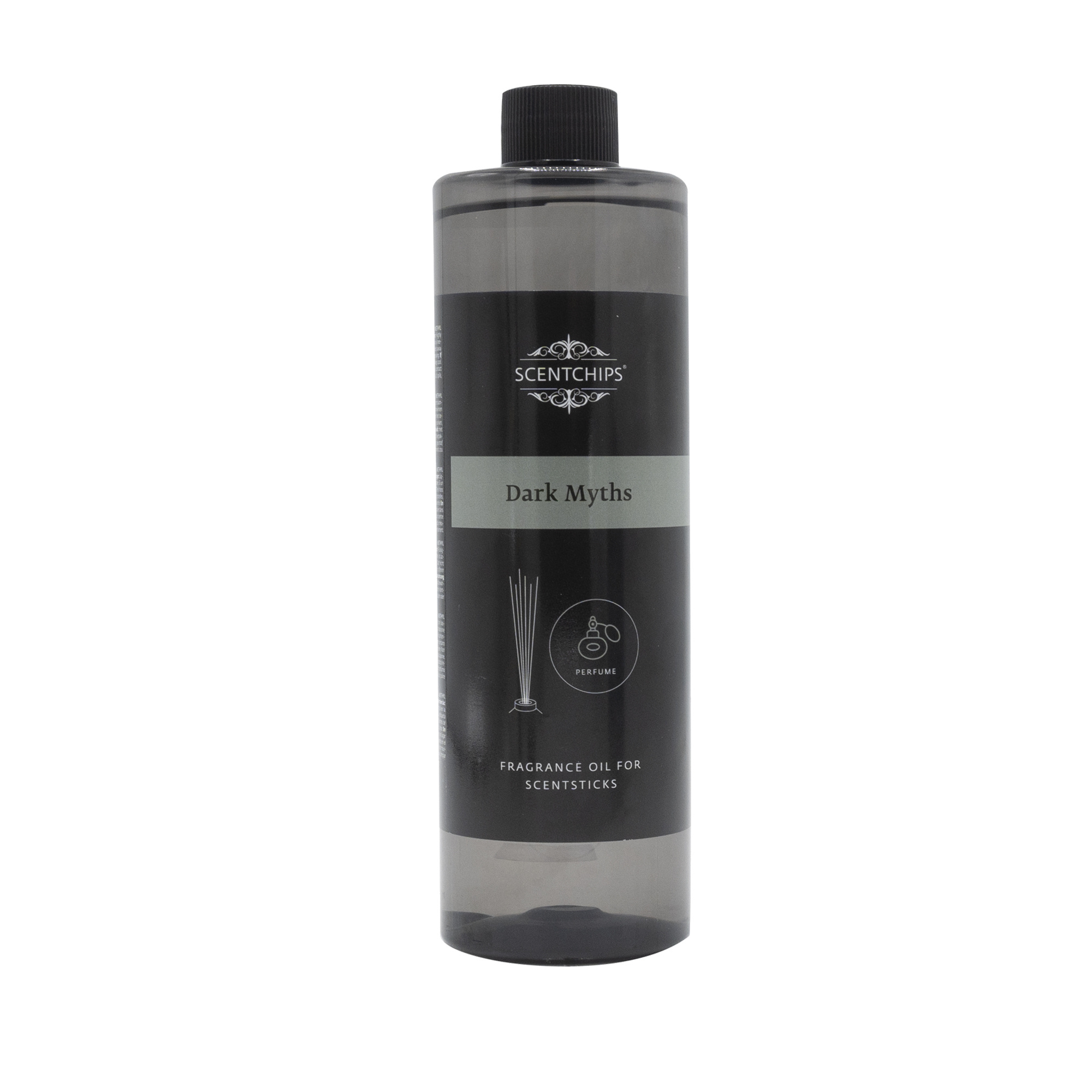 Scentchips® Geschenkset Duftstäbchen Dark Myths mit grüner Flasche von Scentchips®