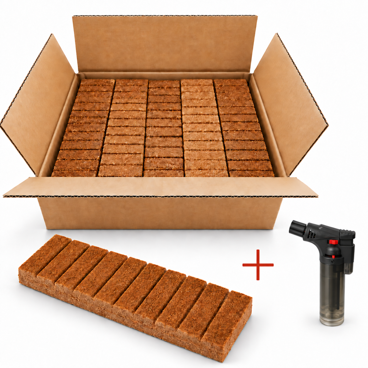 65x SILVER Anzündriegel zum Abbrechen | Kamin, Ofen & Grill | 780 Anzündstücke von SILVER GmbH