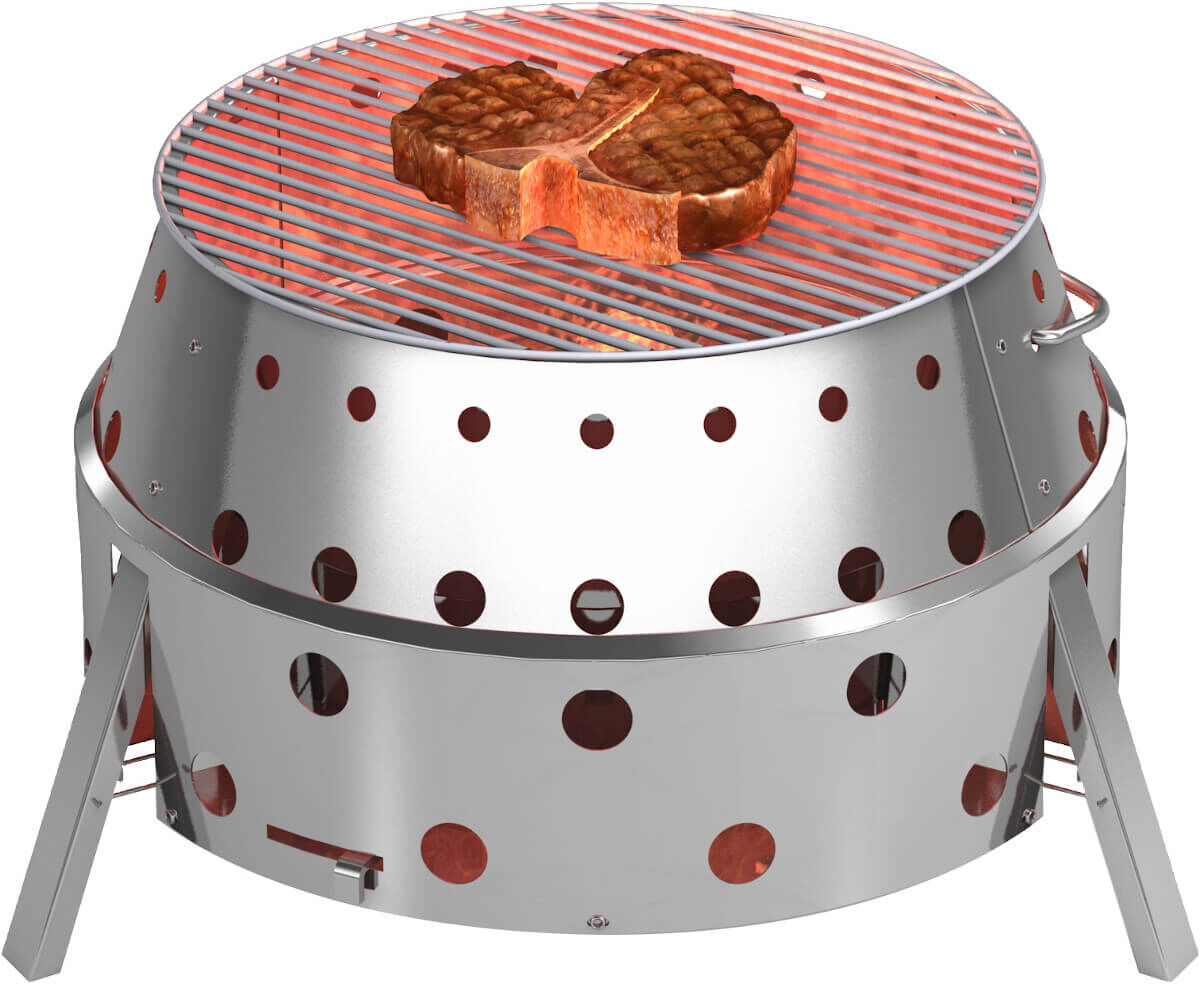 Petromax Atago 4 in 1 ~ Grill, Ofen, Herd oder Feuerschale von Petromax Petromax Atago 4 in 1 ~ Grill, Ofen, Herd oder Feuerschale von Petromax