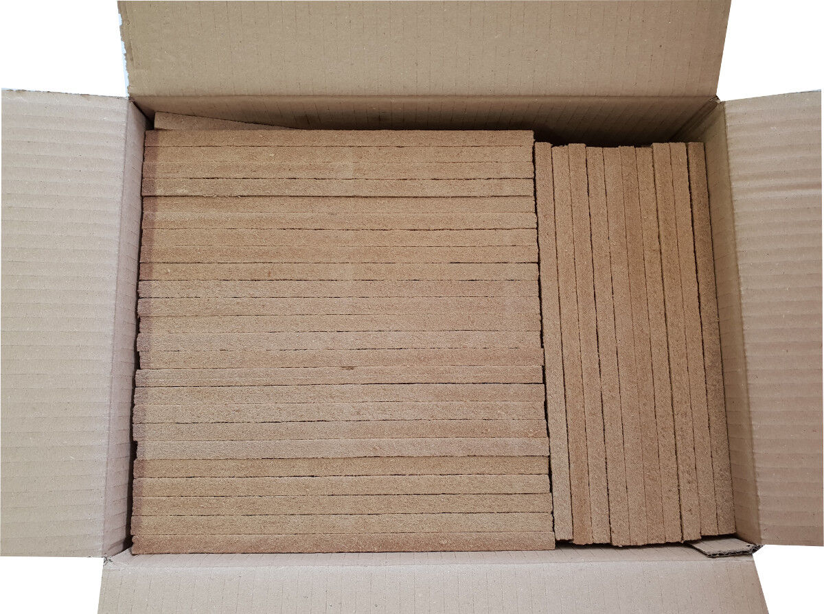 1x Fidibusse Großpackung 350 Stück + 1x Blechdose 50 Anzündern + 1x 300ml Kaminscheiben Reiniger von Brunner