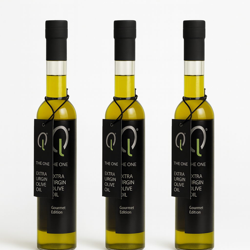3x Villa Oliveto - THE ONE - Premium kaltgepresstes Olivenöl, sortenrein & EXTRA NATIVE Qualität - 1,5 Liter von Villa Oliveto