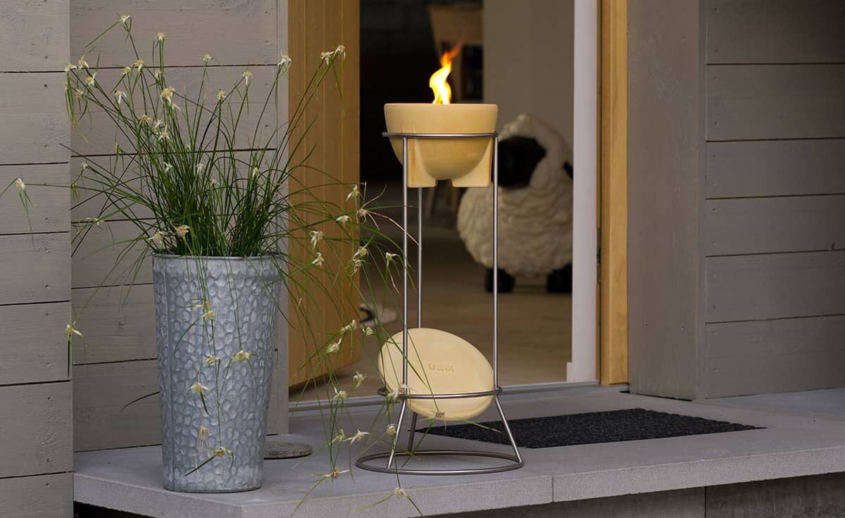 DENK Keramik Schmelzfeuer Outdoor CeraNatur - Die windsichere Gartenfackel zum Kerzen-Recyceln - SFD von DENK Keramik DENK Keramik Schmelzfeuer Outdoor CeraNatur - Die windsichere Gartenfackel zum Kerzen-Recyceln - SFD von DENK Keramik