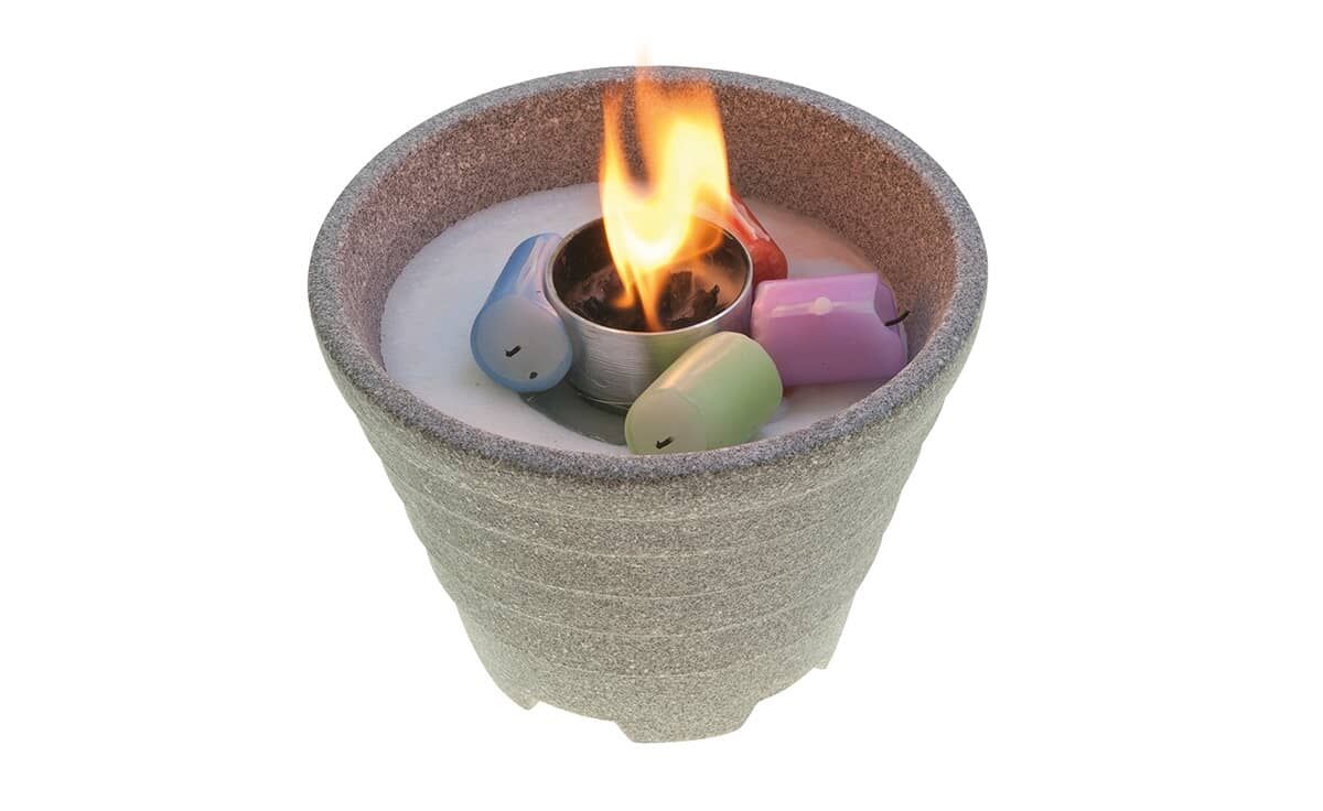 DENK Keramik Schmelzfeuer Outdoor Granicium mit Lichtglas-Aufsatz ~ SFG+LGA von DENK Keramik