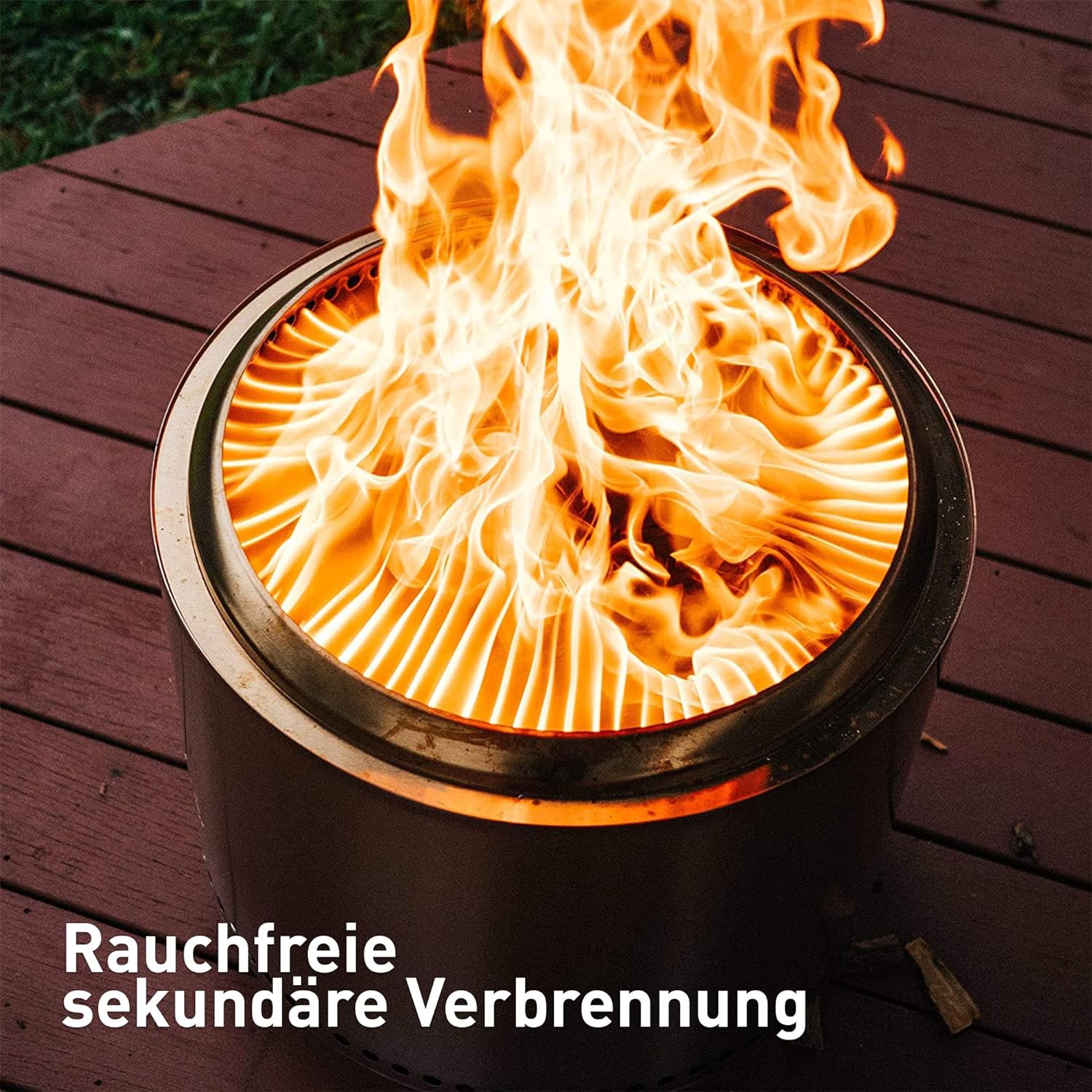 Solo Stove BONFIRE 2.0 + STAND STAINLESS STEEL | Feuerschale - Feuerstelle - Feuertonne 