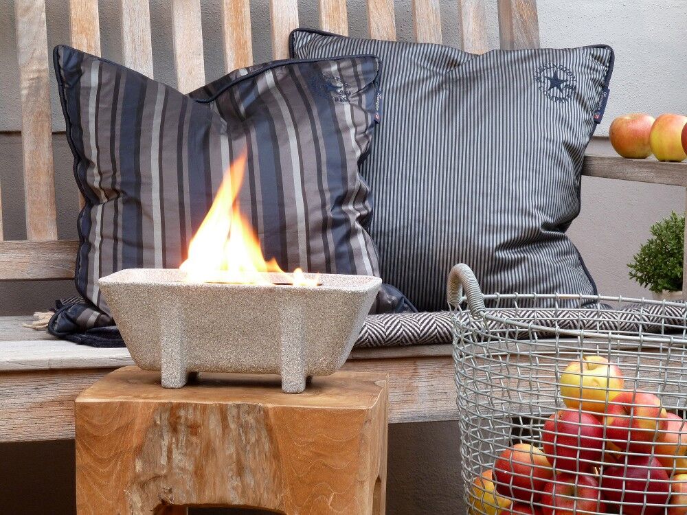 DENK Keramik Schmelzfeuer Outdoor XL Granicium mit Wachs gefüllt | SXLG von DENK Keramik DENK Keramik Schmelzfeuer Outdoor XL Granicium mit Wachs gefüllt | SXLG von DENK Keramik