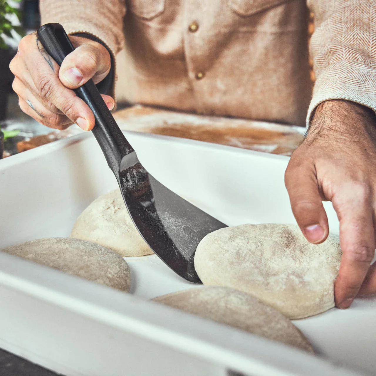 BURNHARD Pizza-Set 4-tlg. inkl. Pizzaschieber für den Fat TONY von BURNHARD