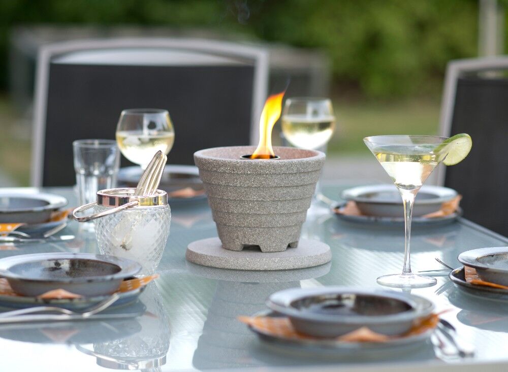 DENK Keramik Schmelzfeuer Outdoor (SFG) & Deckel Granicium (SFG-DE) von DENK Keramik