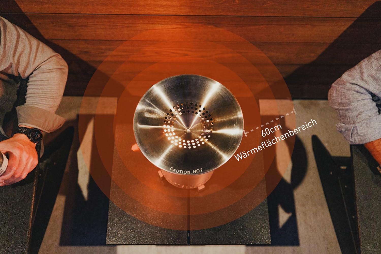 Solo Stove Mesa XL Wärmeverteiler - effektive Wärmeverteilung für dein Outdoor-Erlebnis von Solo Stove