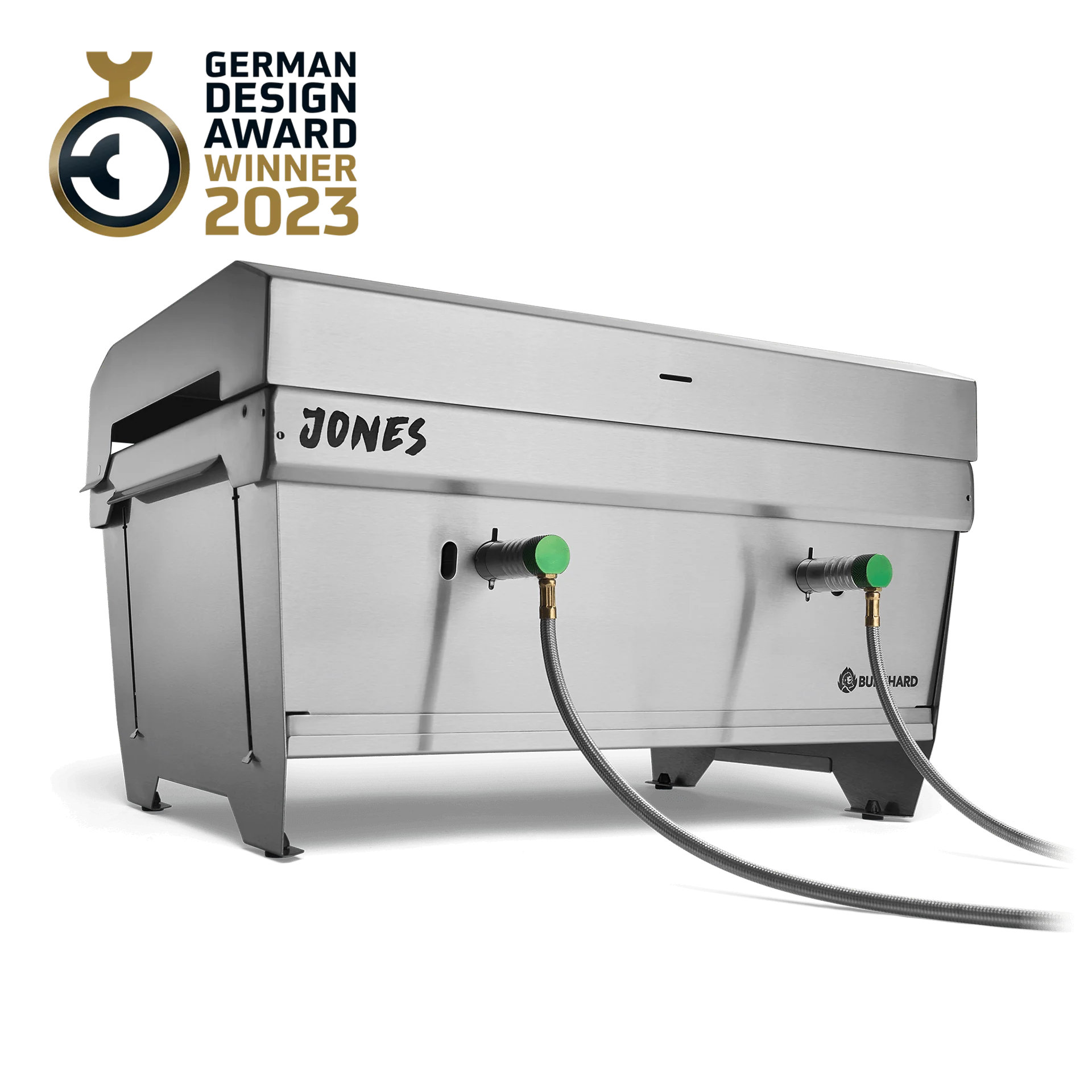 BURNHARD JONES Campinggrill 2-Brenner  von BURNHARD