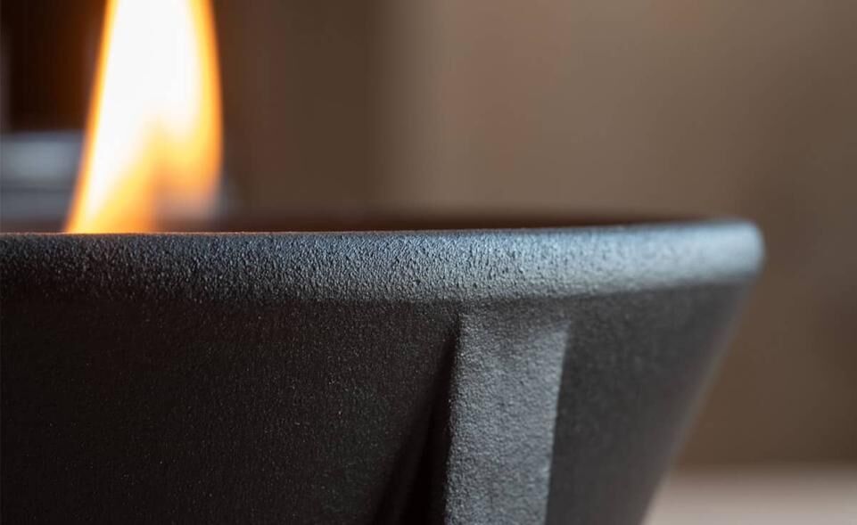 DENK Keramik Schmelzfeuer Indoor CeraLava®  - Das Schmelzfeuer für Innenräume - SFCI von DENK Keramik