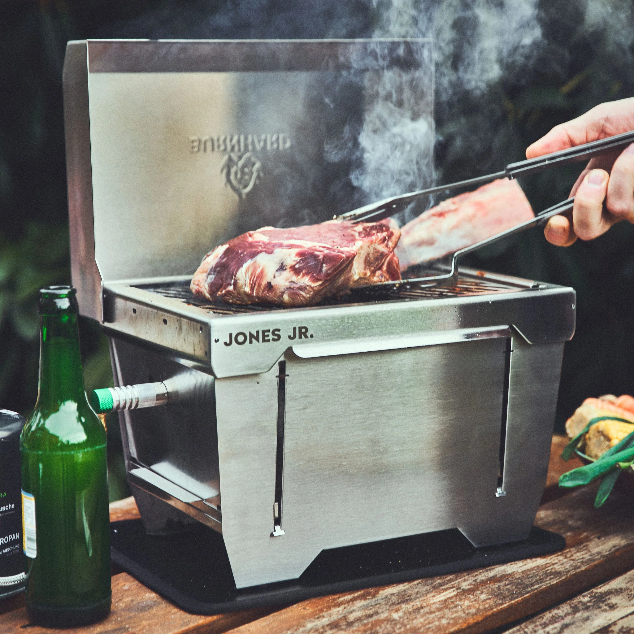 BURNHARD JONES Jr. Campinggrill 1-Brenner von BURNHARD