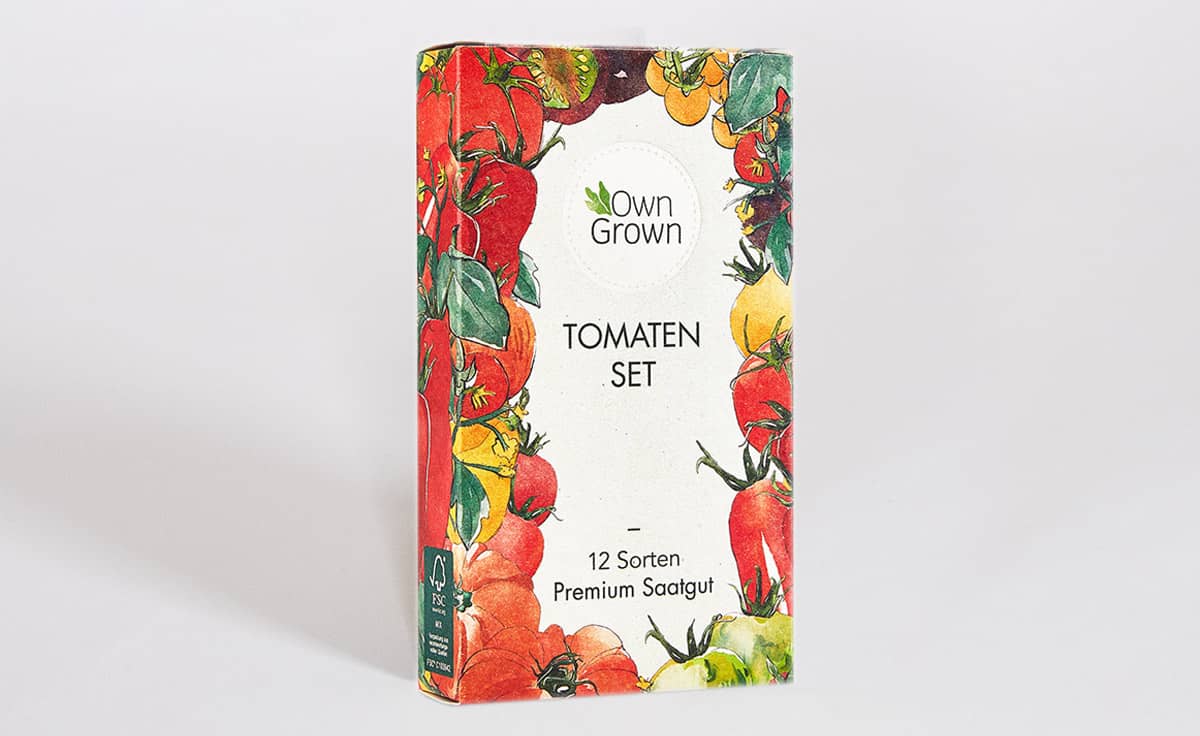Tomatensamen-Set mit 12 verschiedenen Sorten für Mikrogarten | MG-T von DENK Keramik