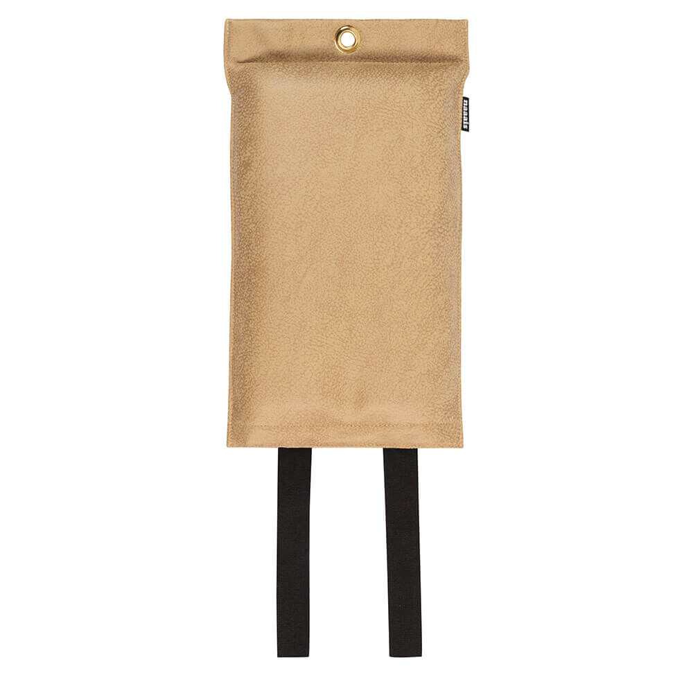 Löschdecke Vegan Karamell | Brandschutzdecke 1.20m x 1.80m | Haus | Camping | Boot | Grill | Persone von Naaais