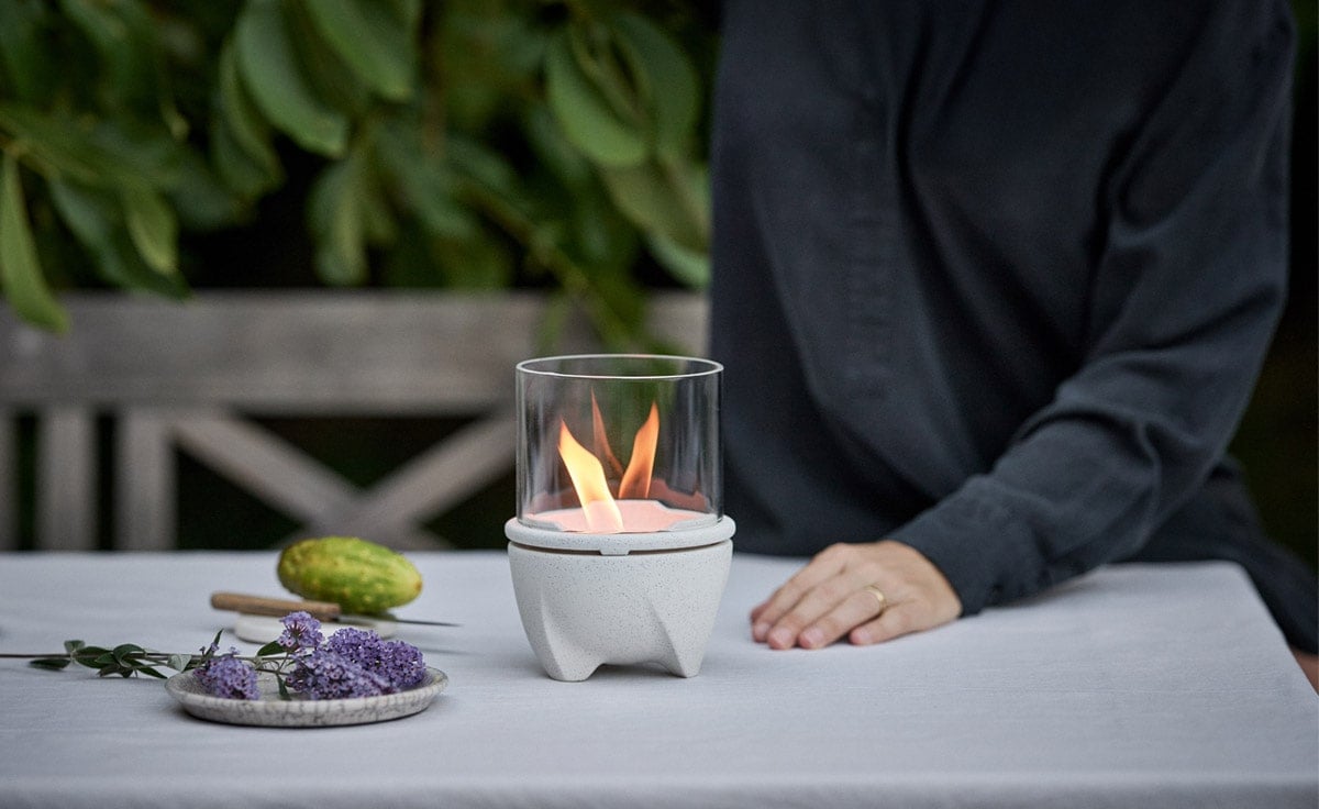 DENK Keramik Windglas-Aufsatz für Schmelzfeuer Indoor Albicium - SFAI-WLA von DENK Keramik