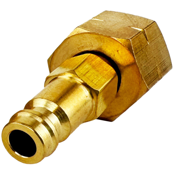 Stecknippel NW5 G1/4" links Innengewinde mit Konus von HUW24