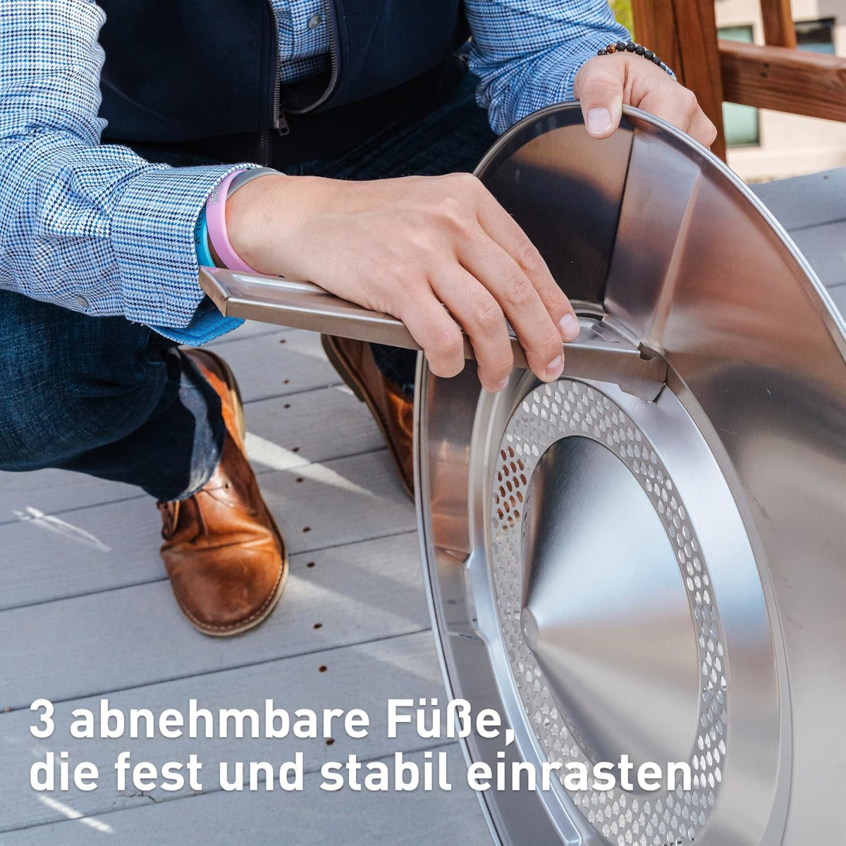 Solo Stove Bonfire Wärmeverteiler für Feuerschale von Solo Stove
