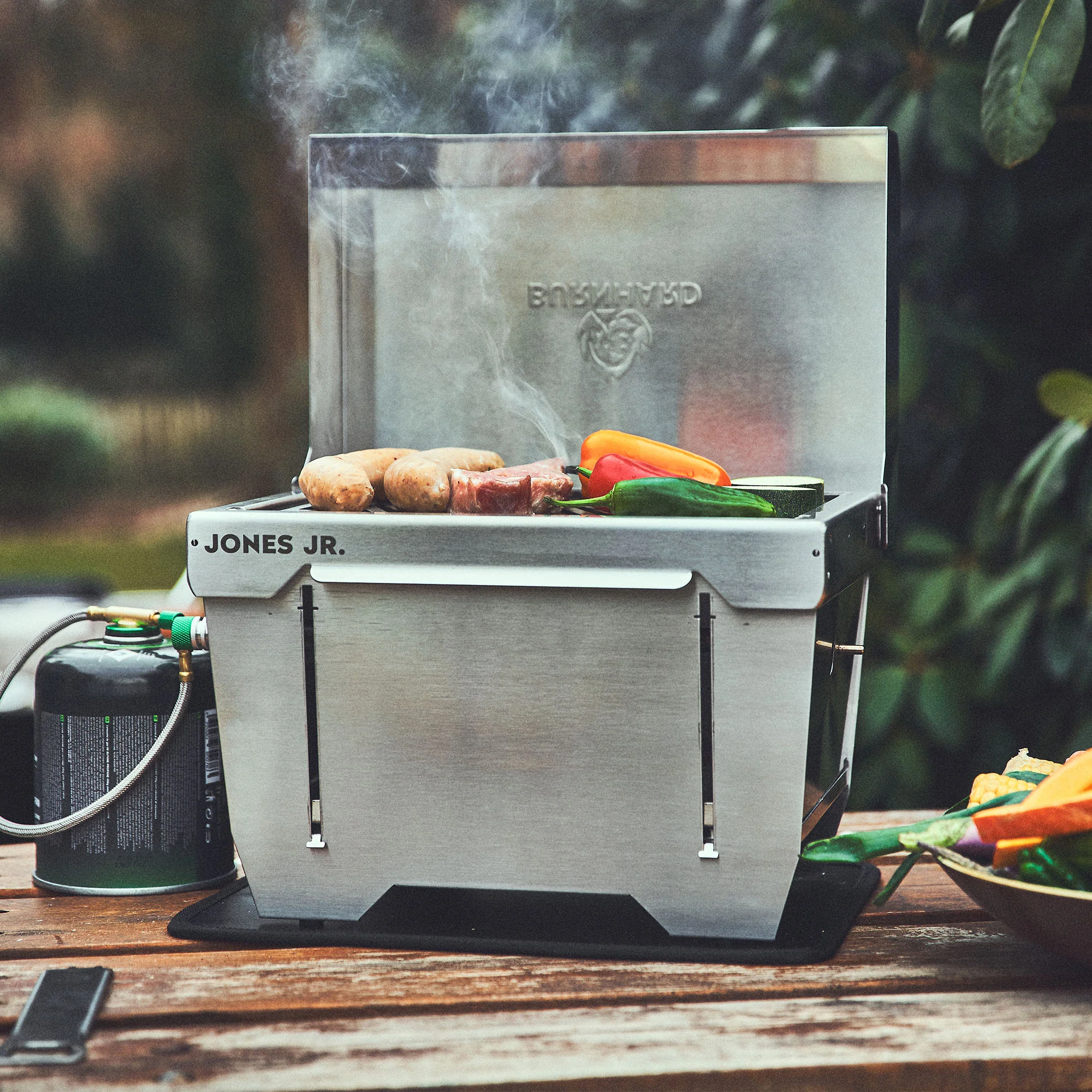 BURNHARD JONES Jr. Campinggrill 1-Brenner von BURNHARD