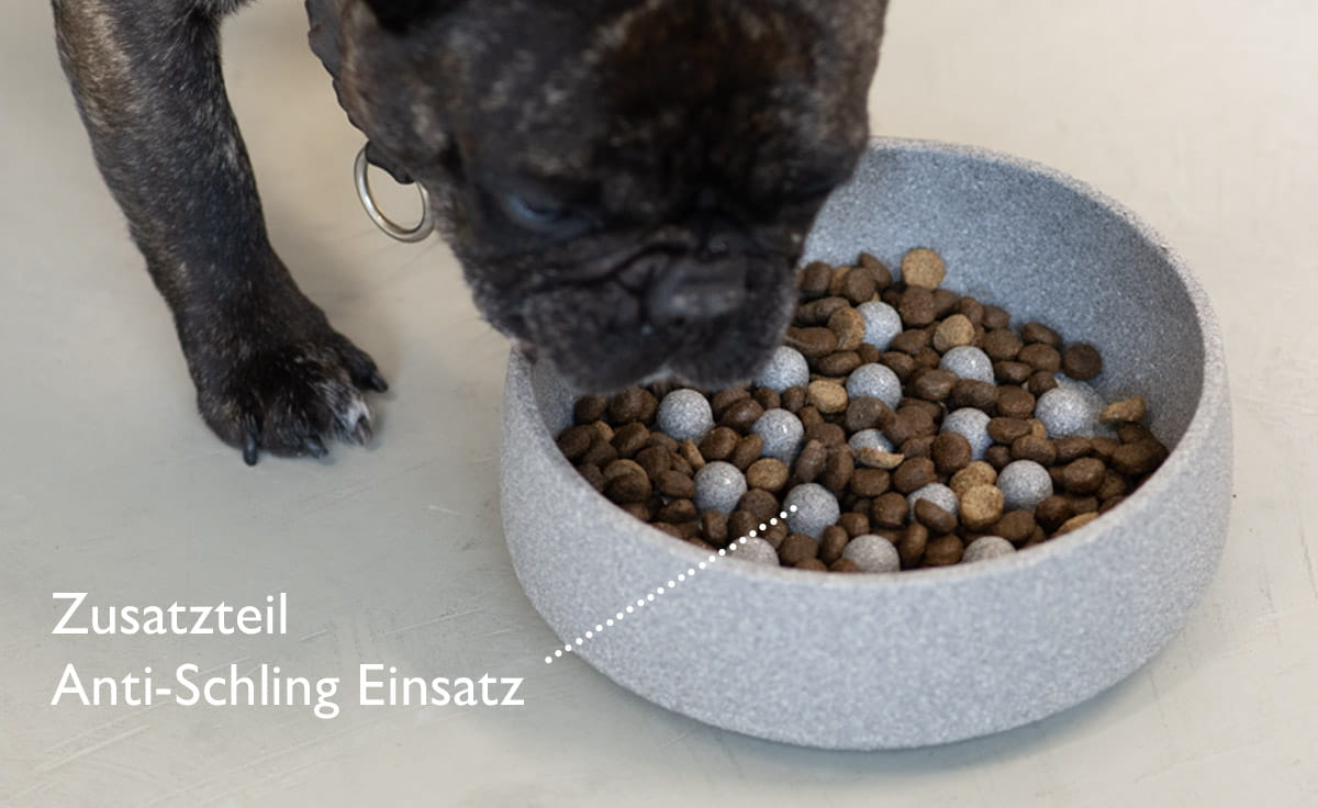 DENK Keramik Hundenapf M Granicium 1,6 Liter für mittelgroße und große Hunde | HMGR1 von DENK Keramik