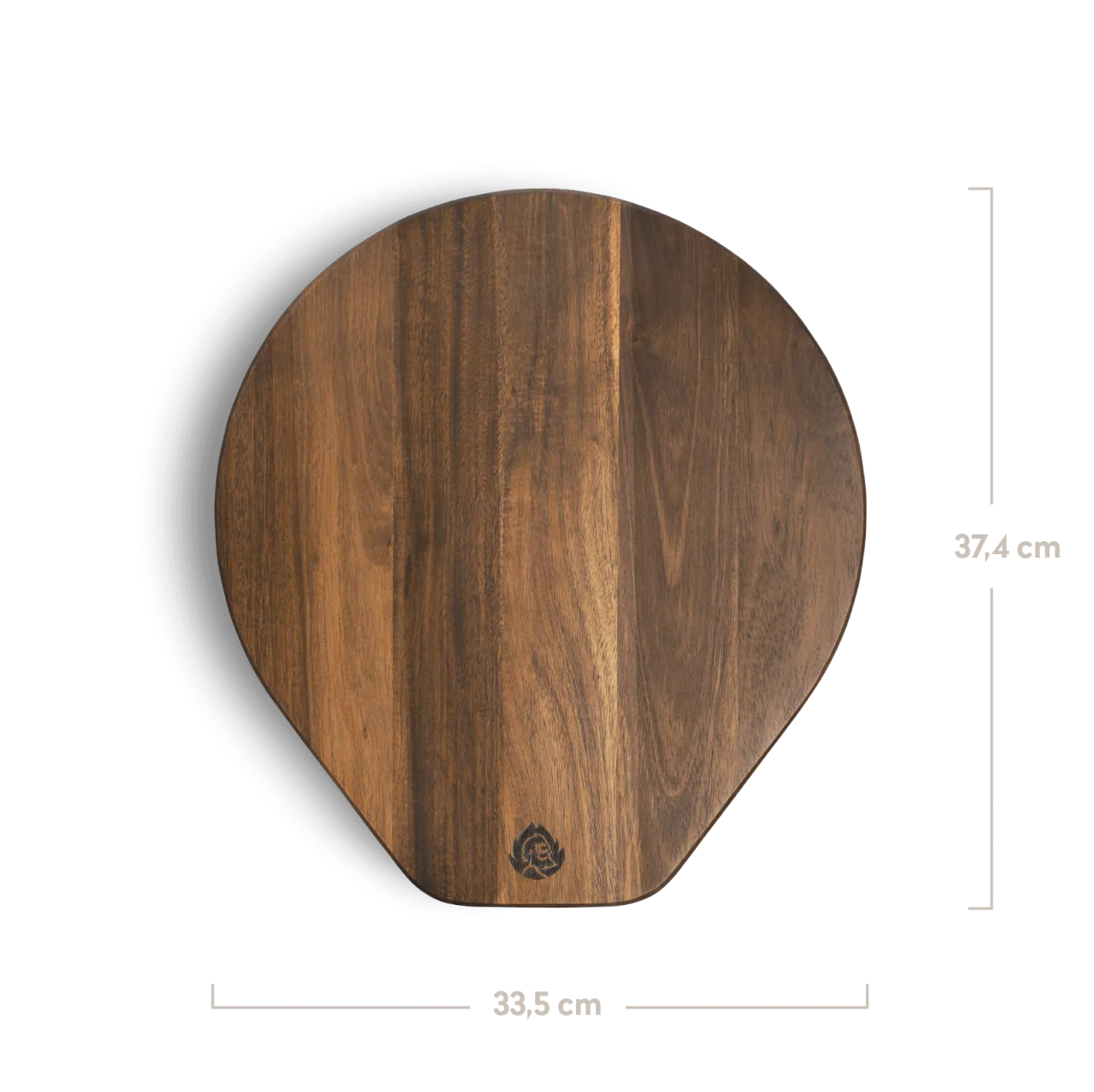 BURNHARD Pizzastein mit Pizzaschaufel, Pizzawiegemesser und Pizzabrett von BURNHARD