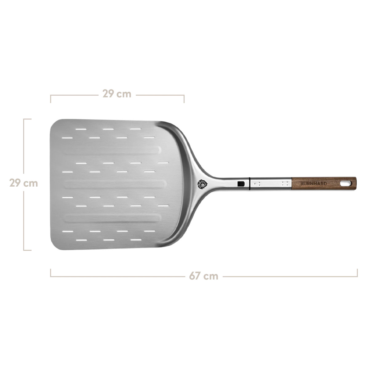 BURNHARD Pizzaschieber 29cm für TONY von BURNHARD