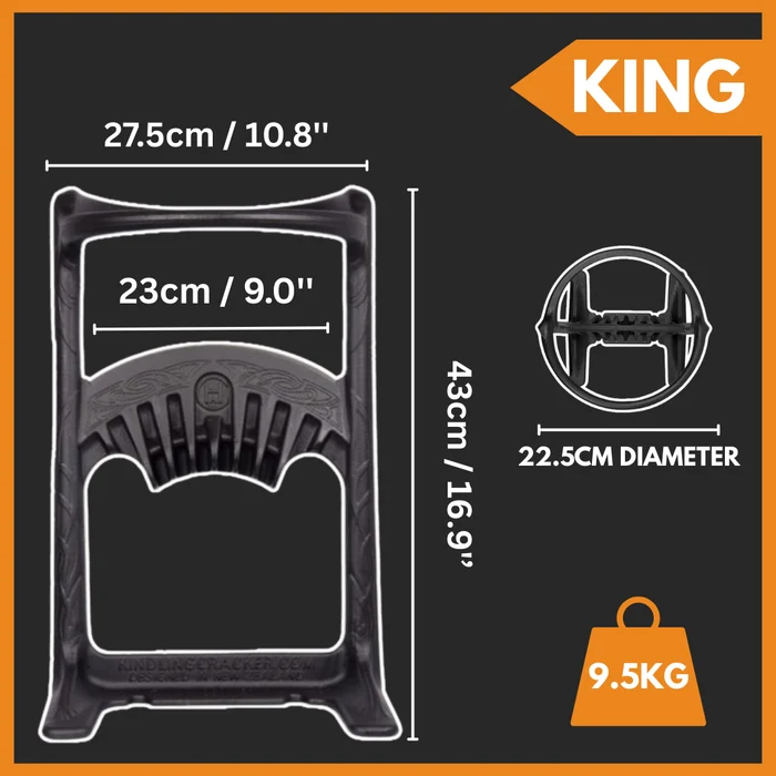 Holzspalter Kindling Cracker King-Set bis 23 cm Durchmesser
