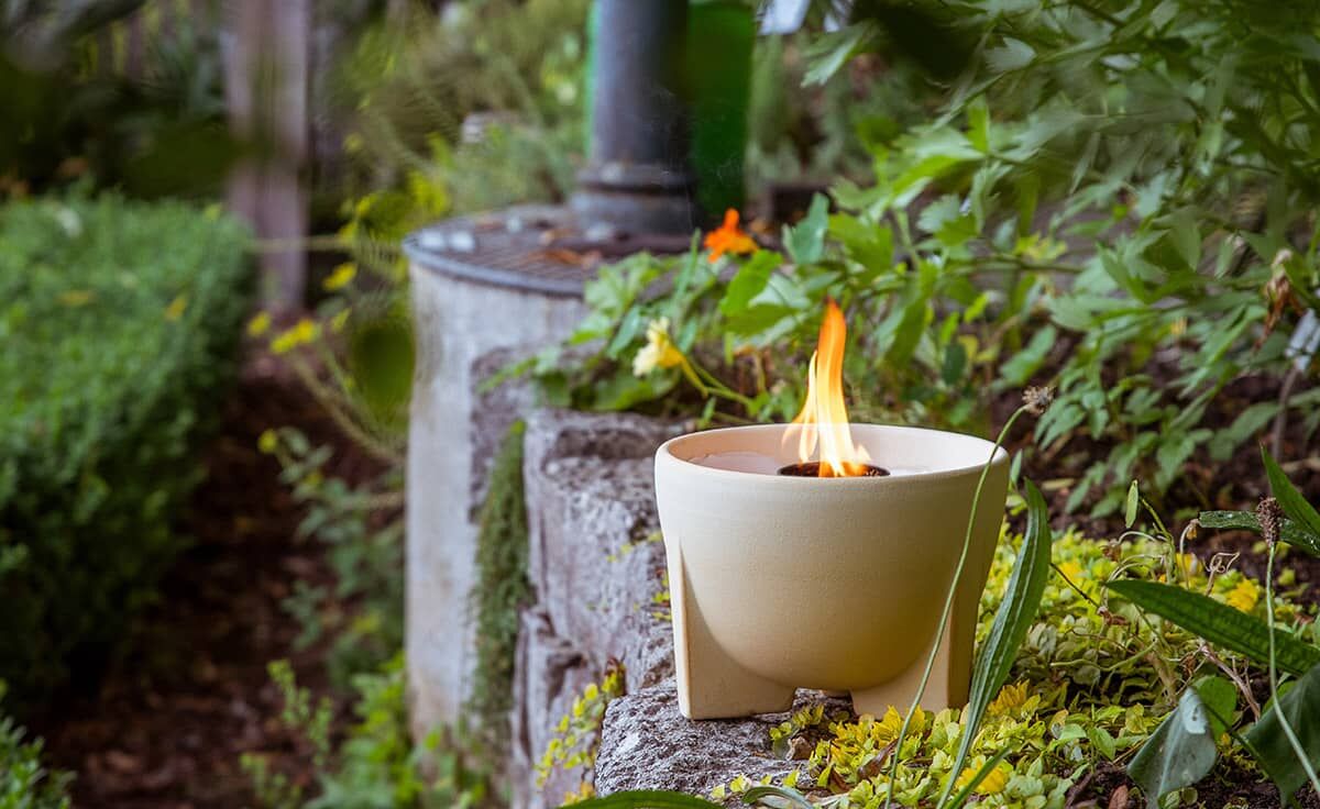 DENK Keramik Schmelzfeuer Outdoor CeraNatur - Die windsichere Gartenfackel zum Kerzen-Recyceln - SFD von DENK Keramik DENK Keramik Schmelzfeuer Outdoor CeraNatur - Die windsichere Gartenfackel zum Kerzen-Recyceln - SFD von DENK Keramik