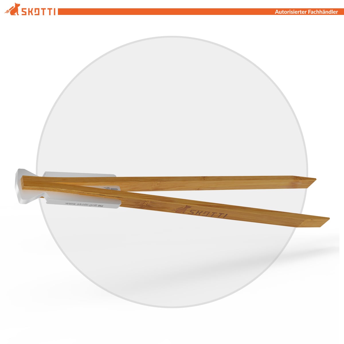 SKOTTI TONGS aus Bambus & Edelstahl