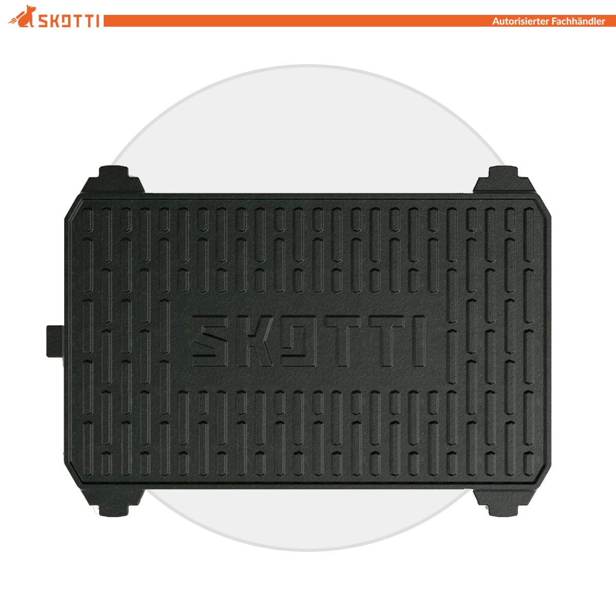 SKOTTI KAST 2 in 1 Gusseisen Plancha & Griddle